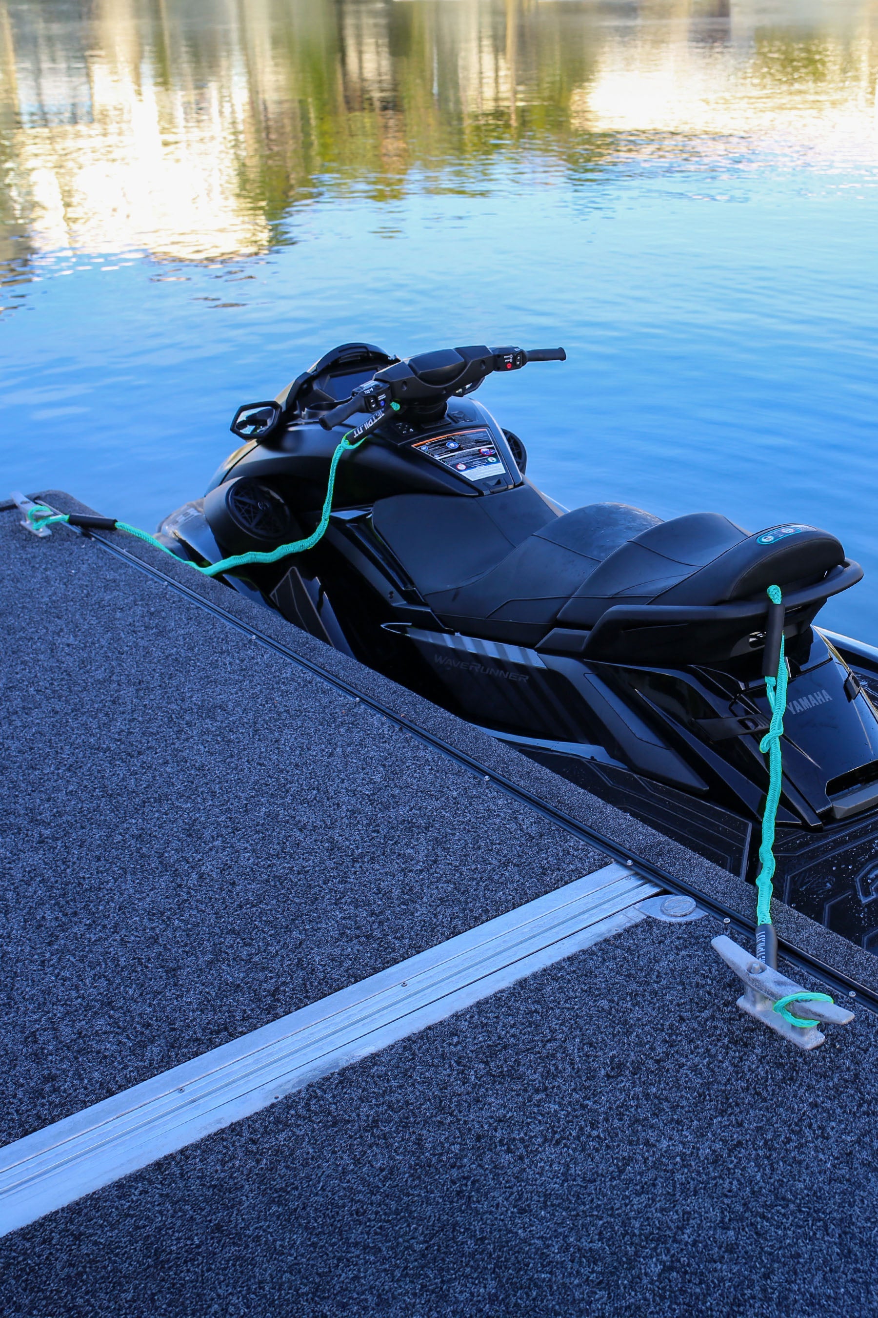Jetpilot PWC Bungee Dock Tie Twin Pack - Green