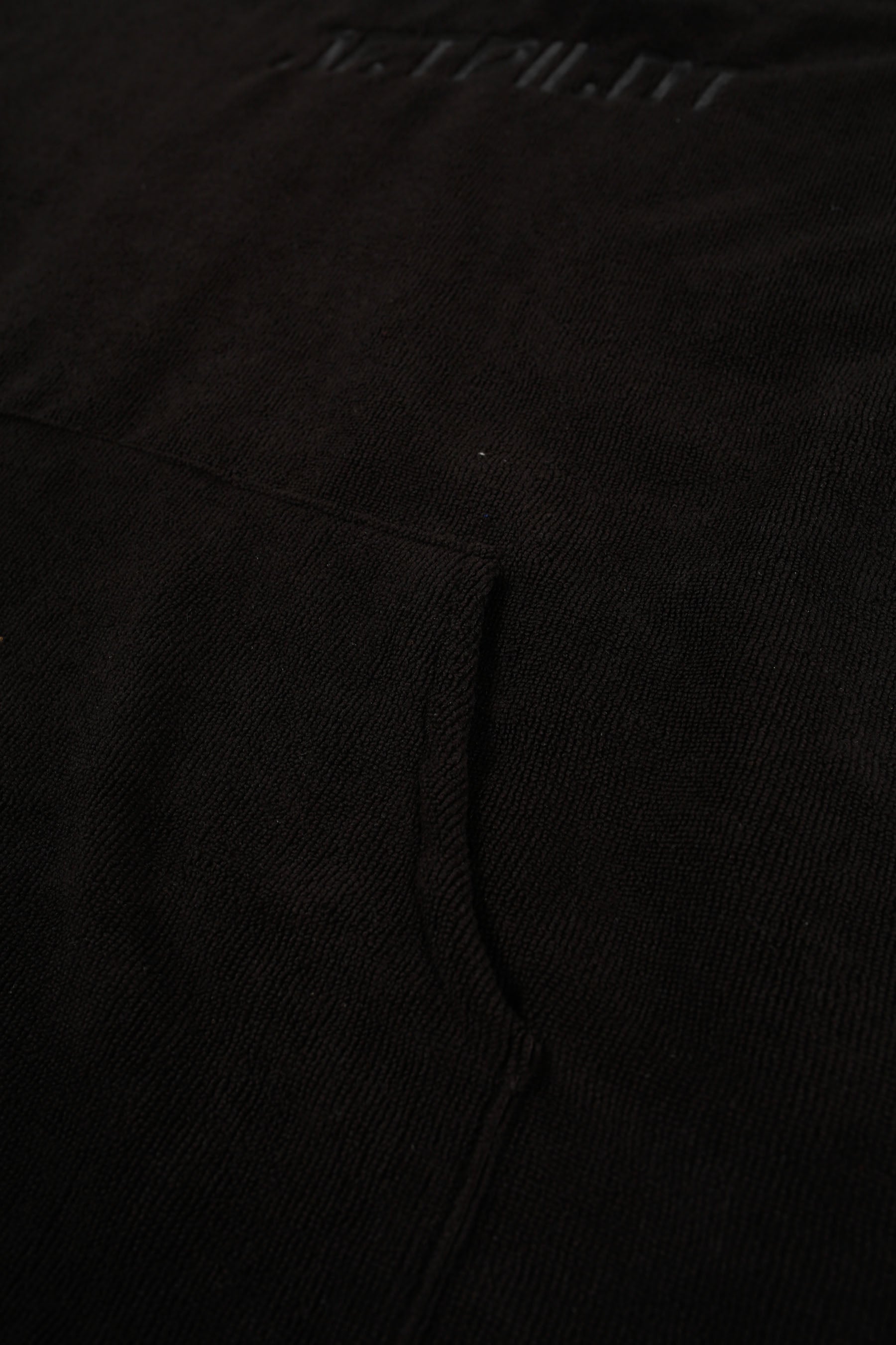 Jetpilot Venture Unisex Hoodie Towel - Black Front Pocket