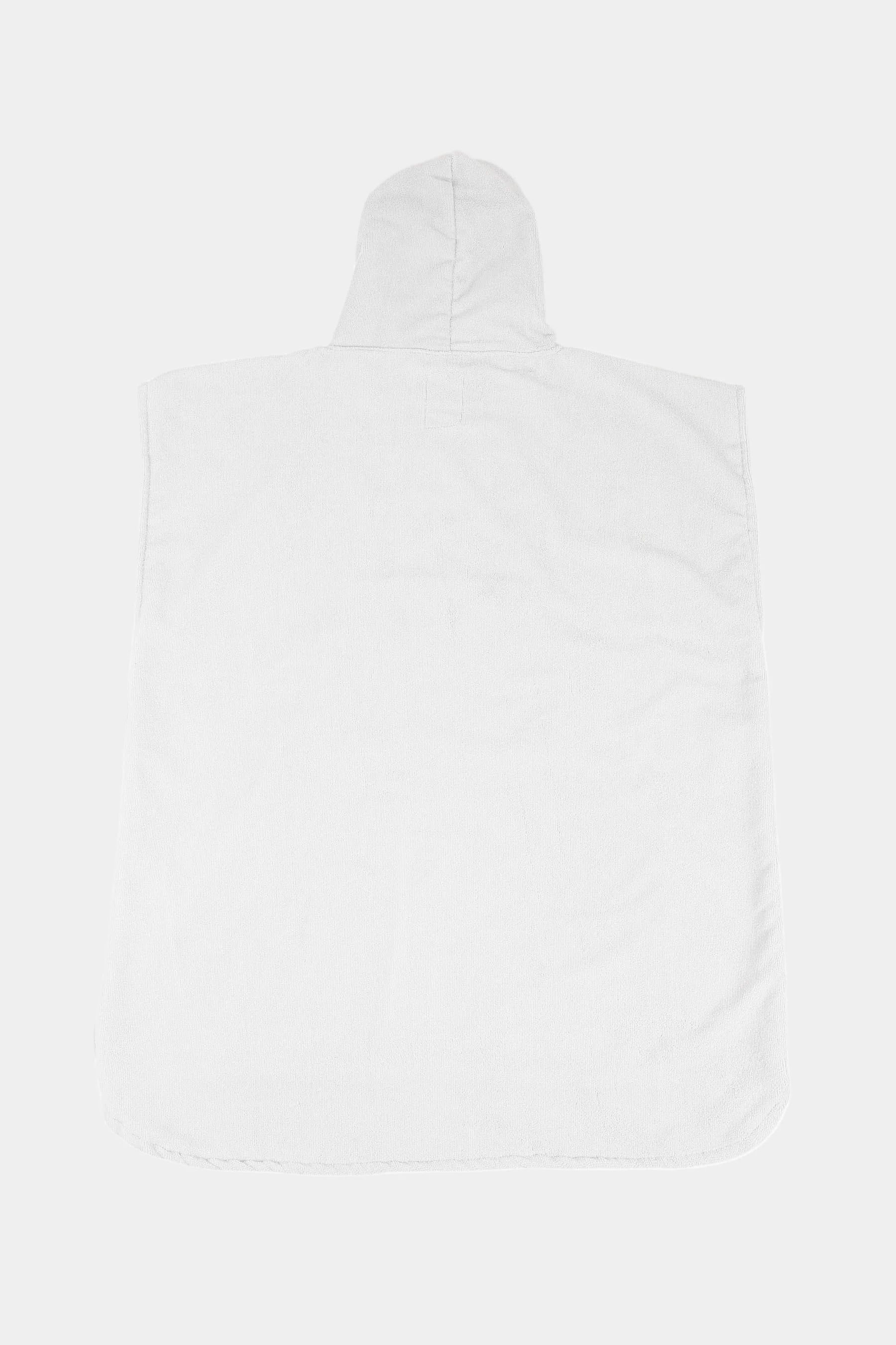 Jetpilot Venture Unisex Hoodie Towel - Grey Flatlay back