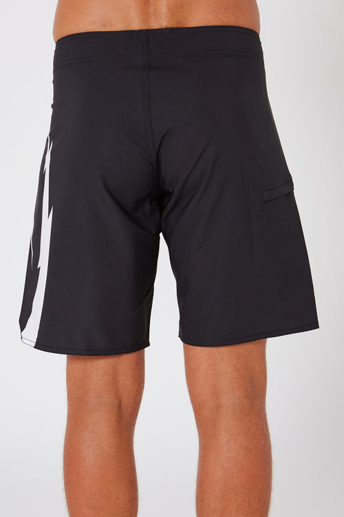 Jetpilot Bolts Mens Boardshort - Black/White