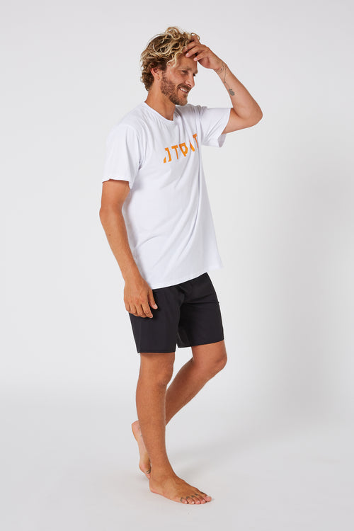 Jetpilot Bolts Mens Boardshort - Black/White