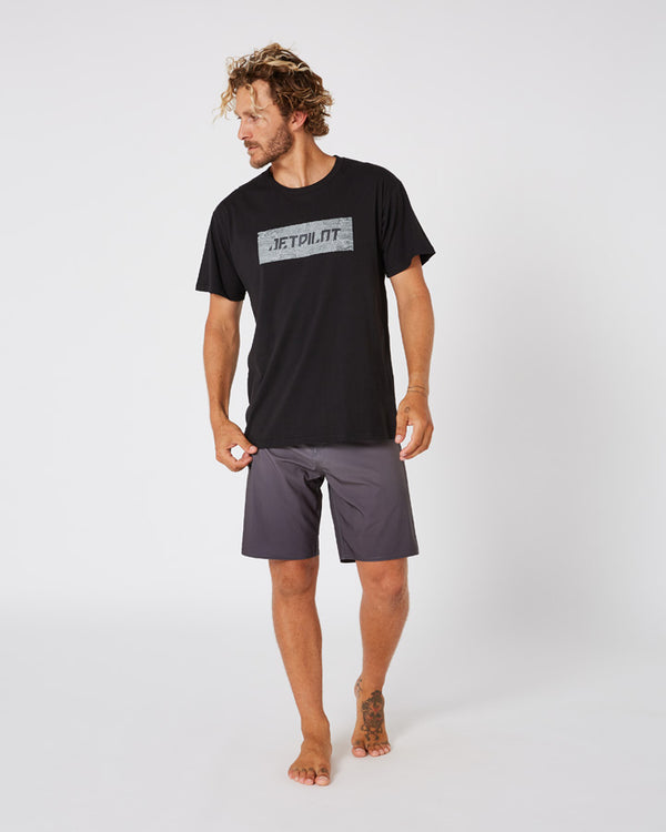 Jetpilot Divided Mens Boardshorts - Charcoal