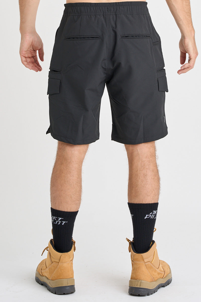 Jet-Lite Hybrid Utility Short - Black