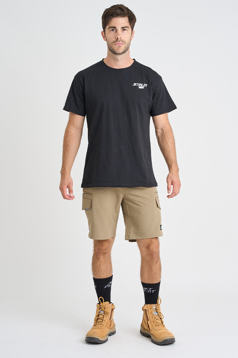 Jet-Lite Hybrid Utility Short - Khaki