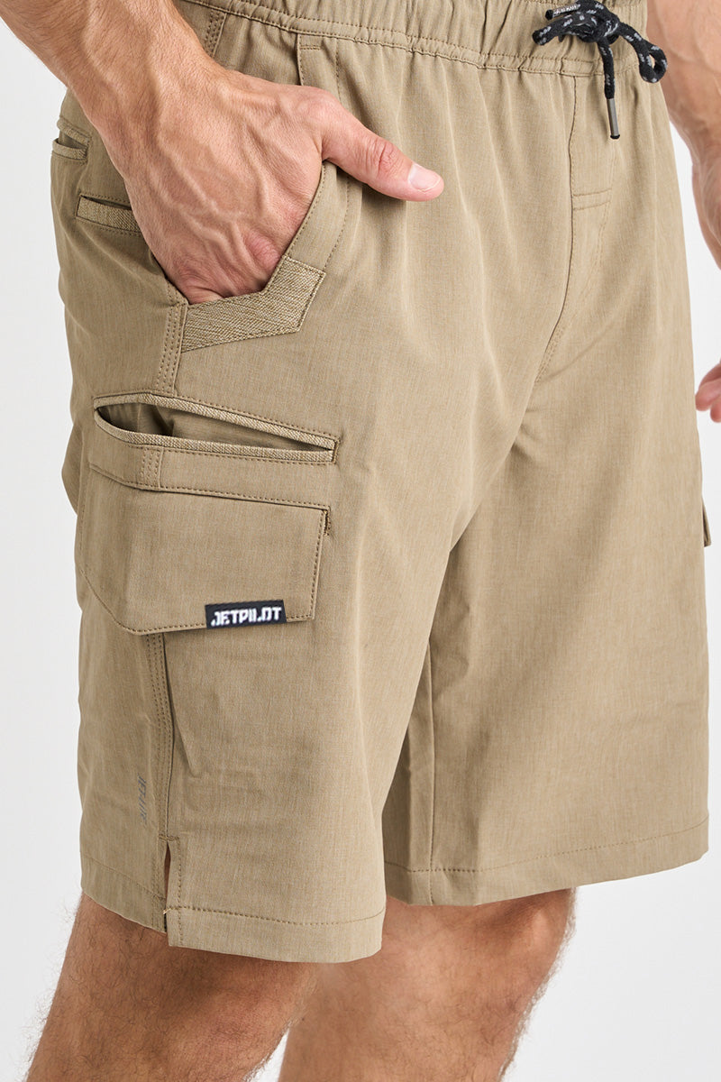Jet-Lite Hybrid Utility Short - Khaki