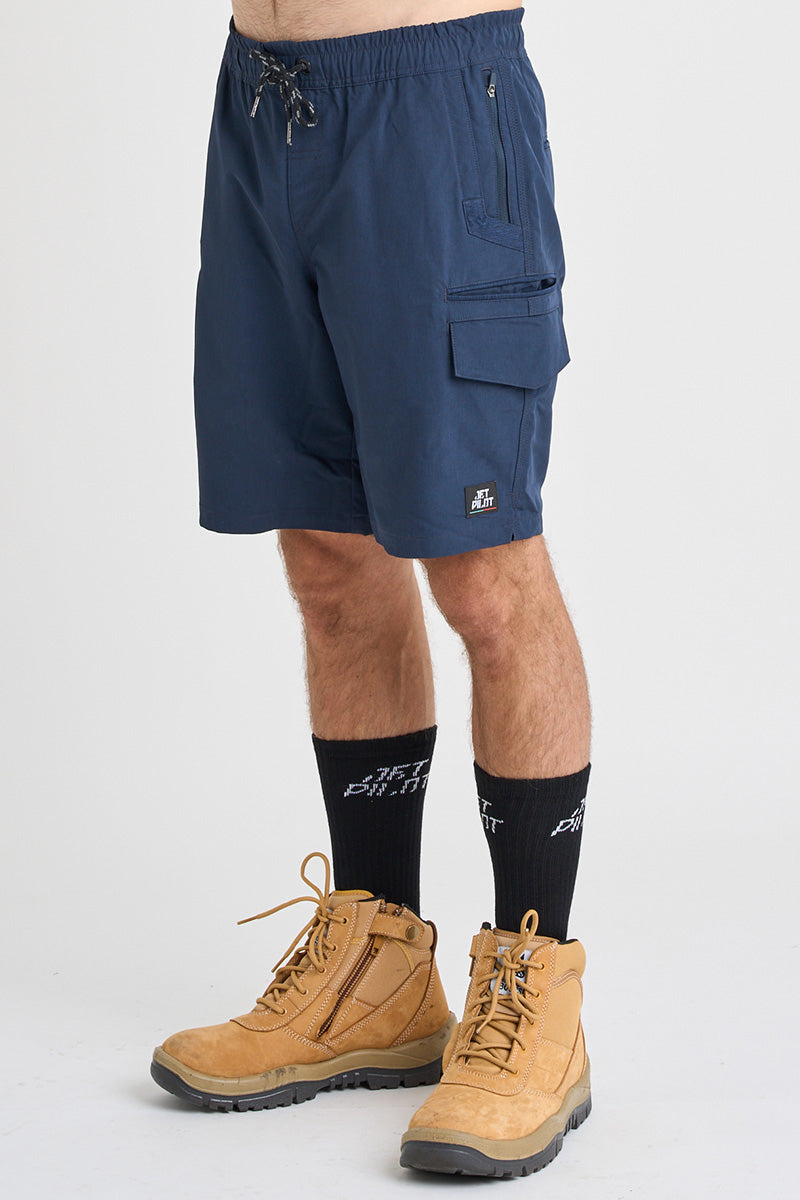 Jet-Lite Hybrid Utility Short - Navy