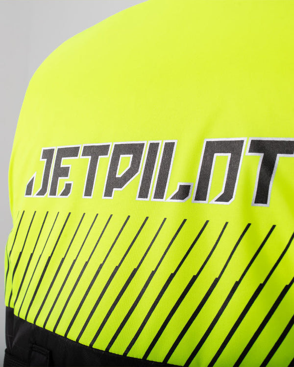 Jetpilot Helium F/E Mens Nylon Life Jacket - Black/Yellow
