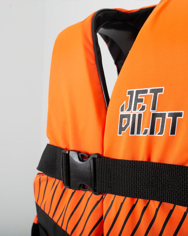 JETPILOT HELIUM F/E MENS NYLON VEST BLACK ORANGE