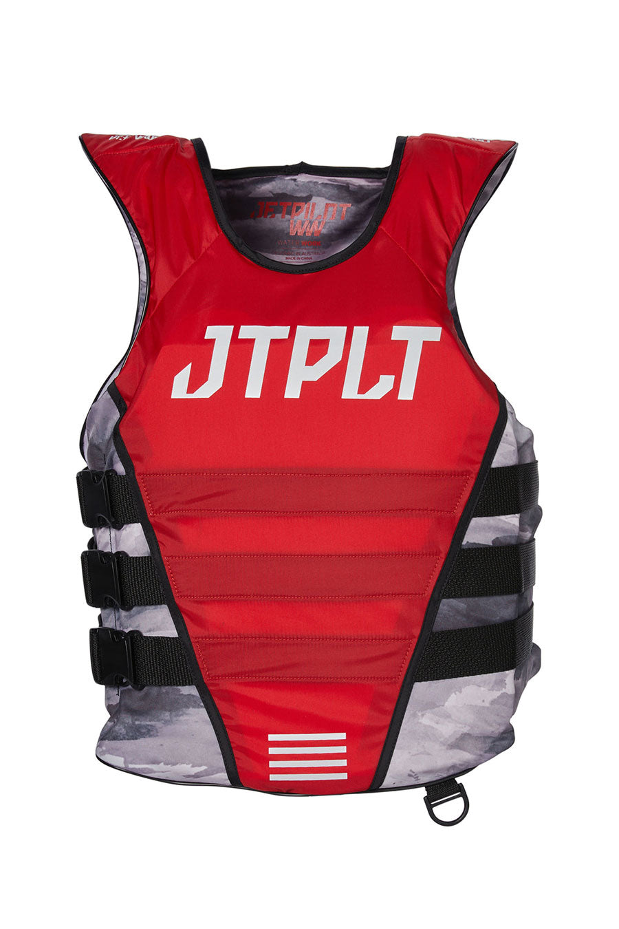 JETPILOT RX MENS SE NYLON VEST - RED BLACK CAMO