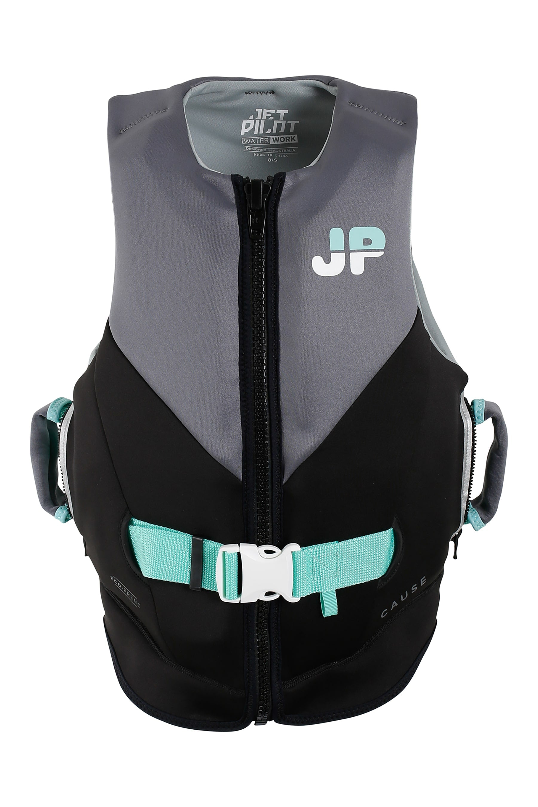Jetpilot Cause Ladies Life Jacket - Char/Black 3
