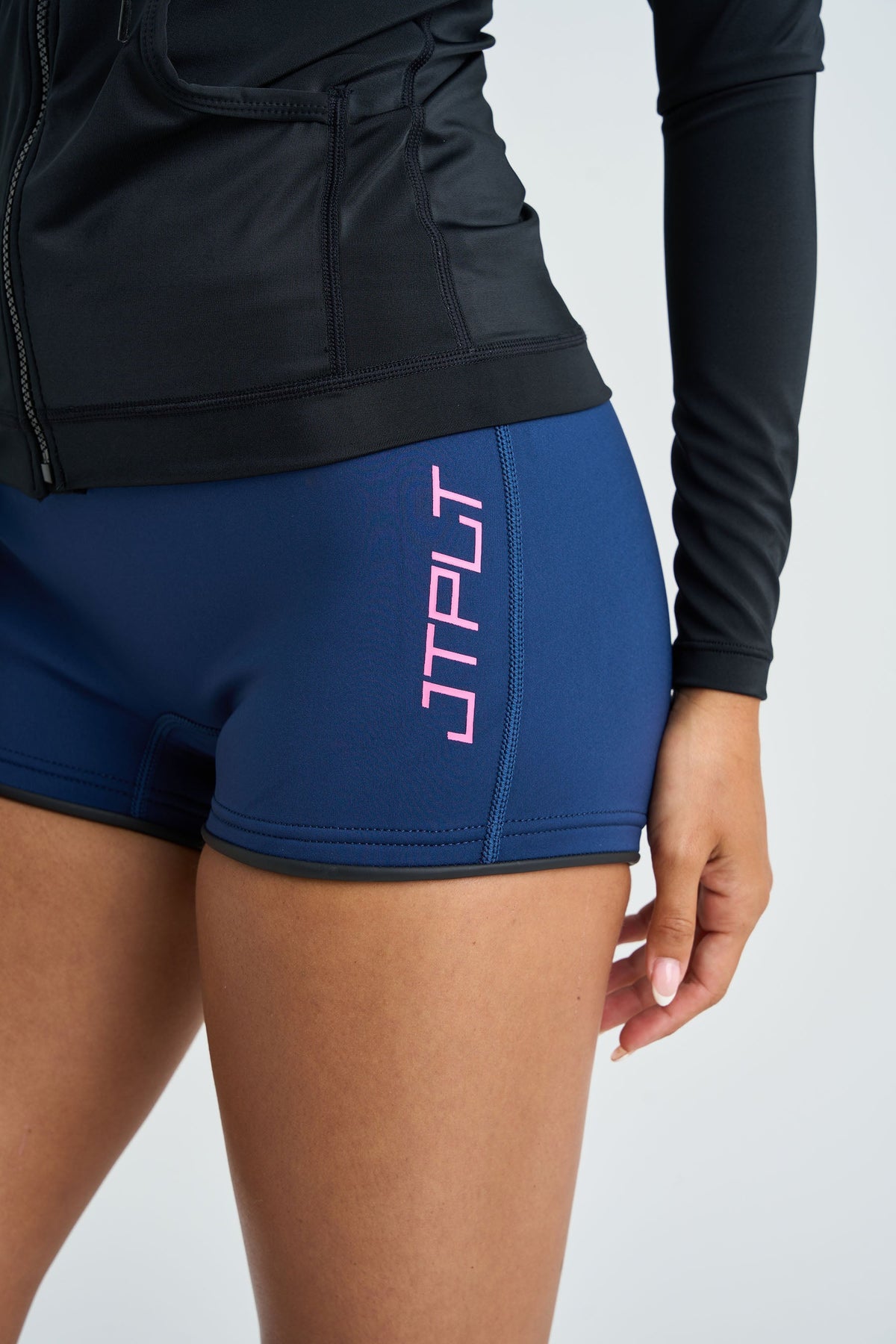 Jetpilot Vault Ladies Neoprene Shorts - Navy
