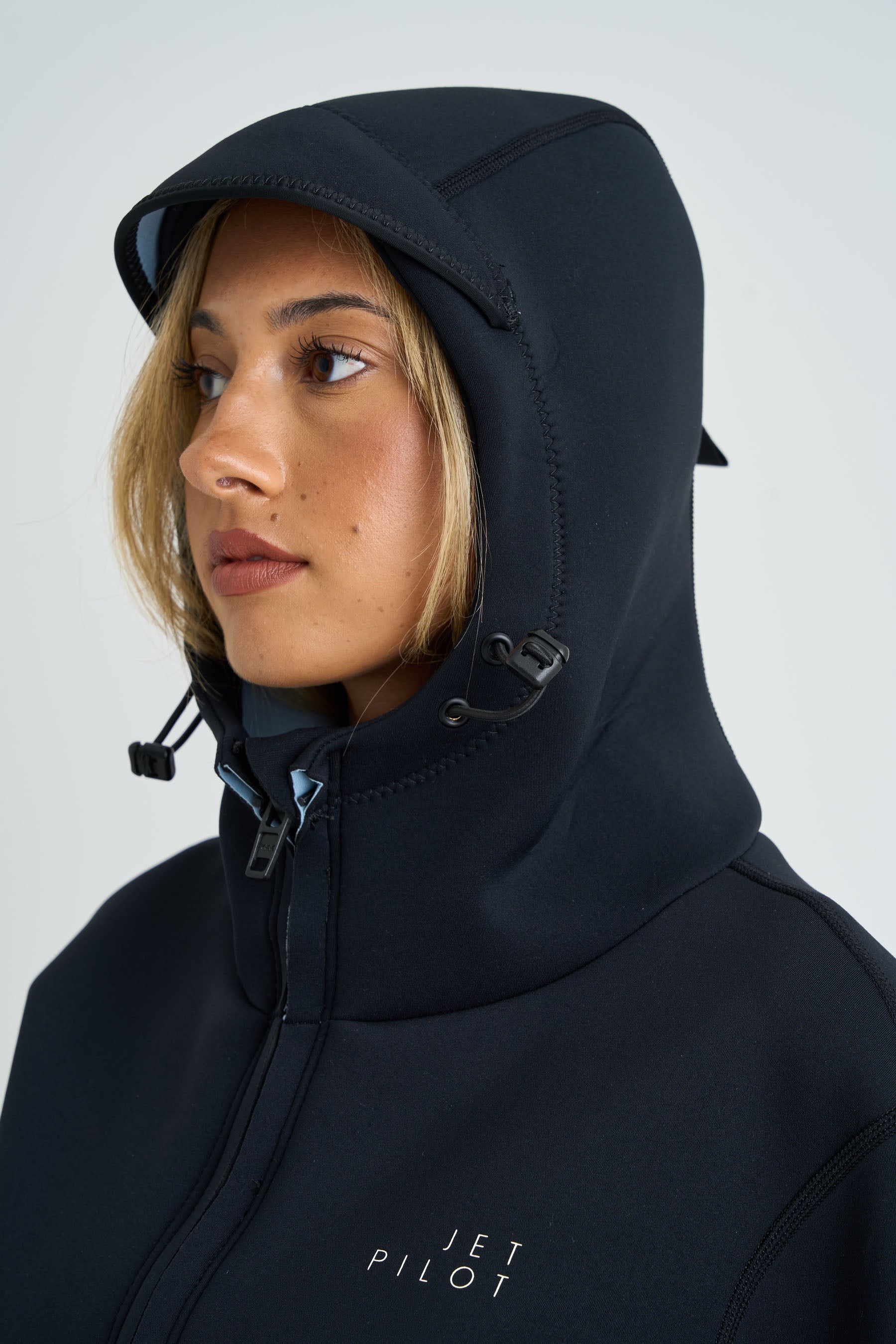 Jetpilot Corp 2mm Ladies Tour Coat - Black