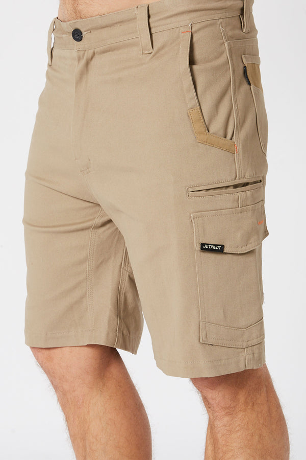 FUELED UTILITY SHORT - KHAKI