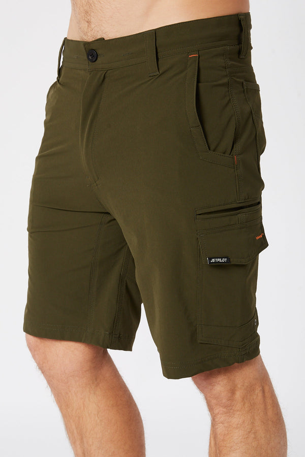 JET-LITE UTILITY SHORT - OLIVE