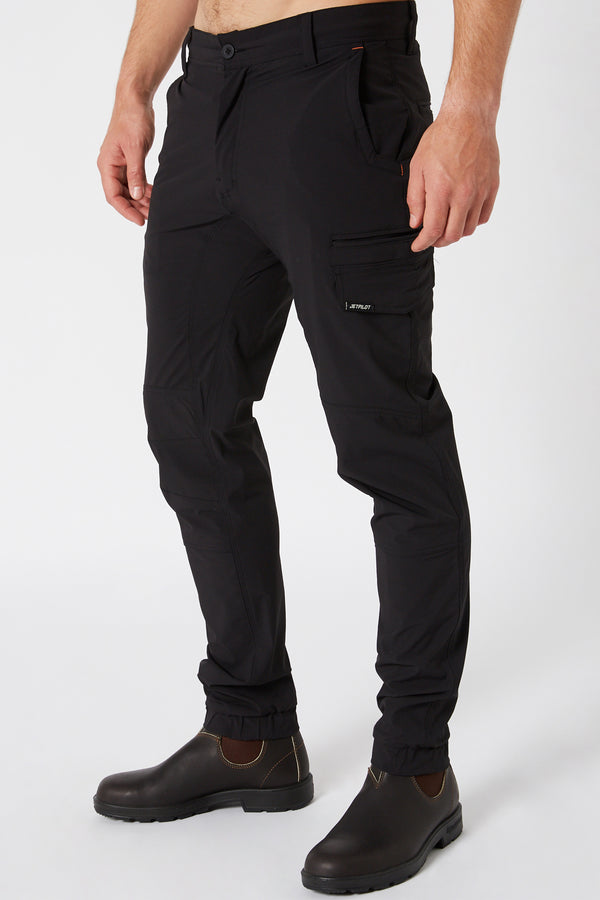 JET-LITE CUFFED PANT - BLACK