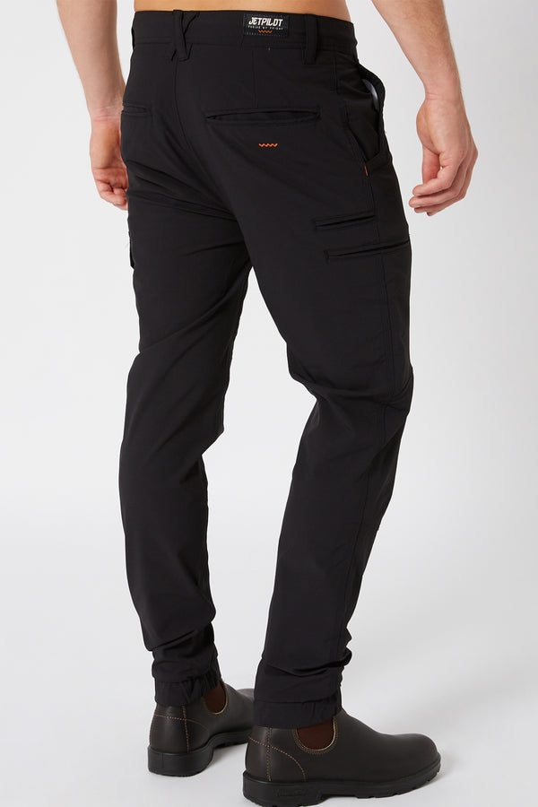 JET-LITE CUFFED PANT - BLACK