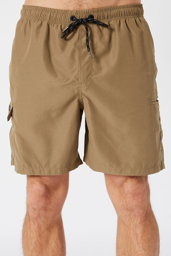 JET-LITE ELASTICATED SHORT - KHAKI