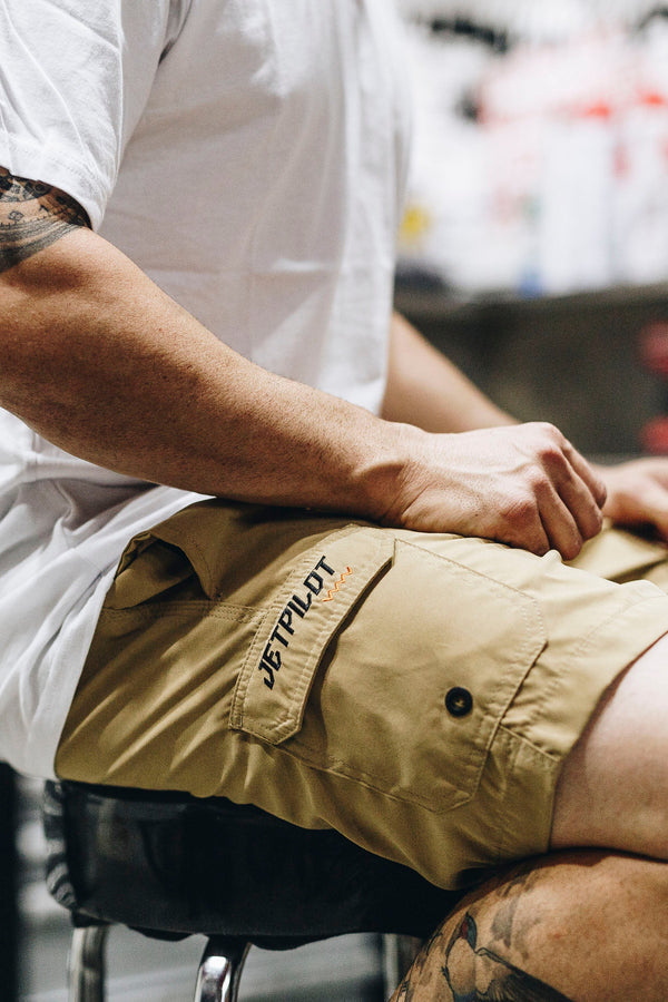 Jet-Lite Elasticated Short - Khaki