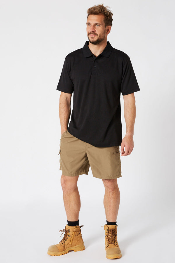 JET-LITE ELASTICATED SHORT - KHAKI