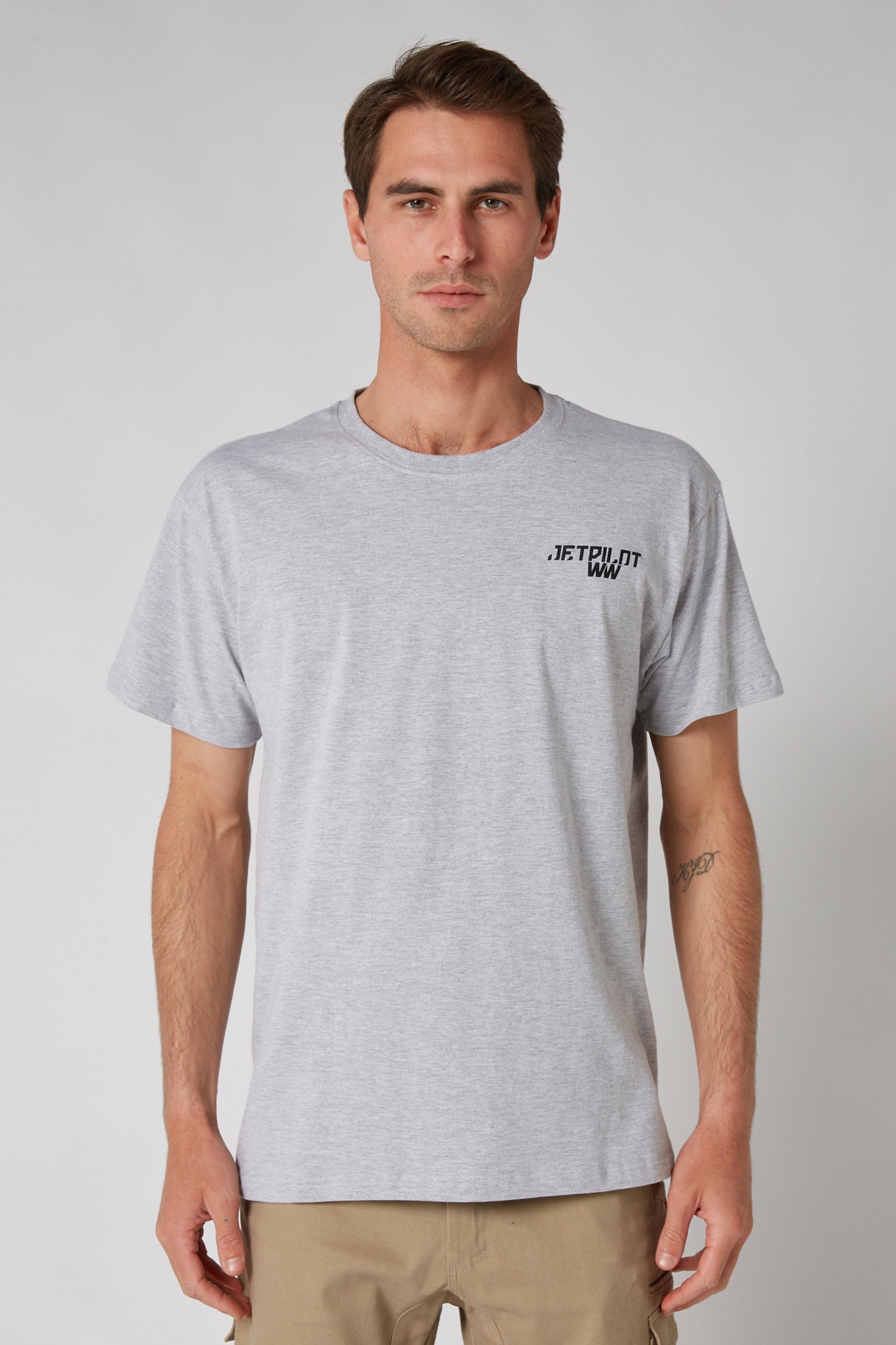 FUELED 2 MENS TEE GREY