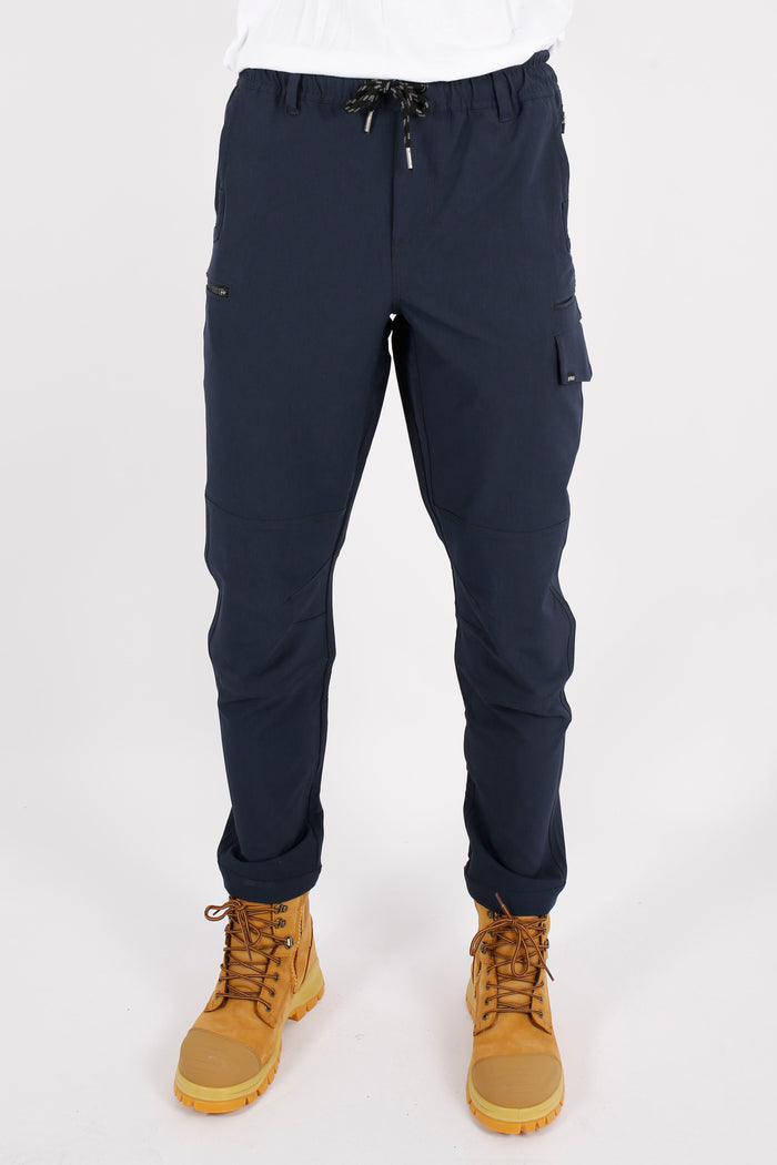 Jet-Lite Hybrid Elastic Waist Pant - Navy