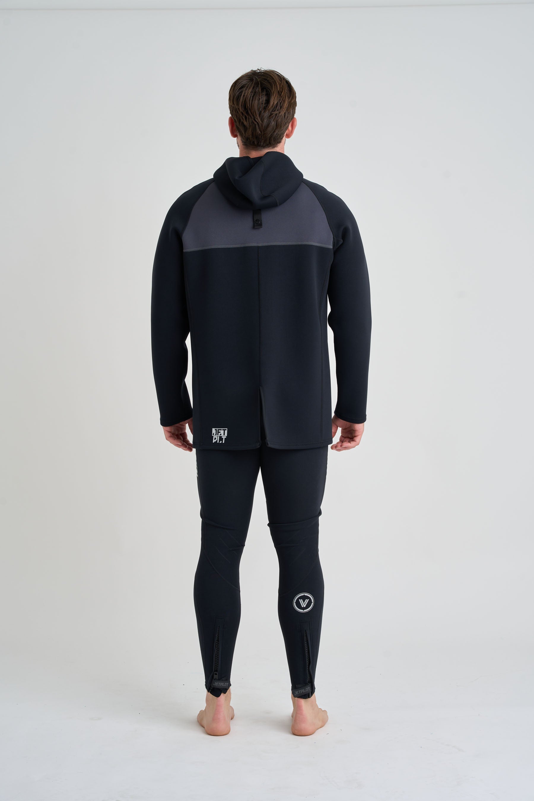 Jetpilot Flight Unisex Tour Coat - Black