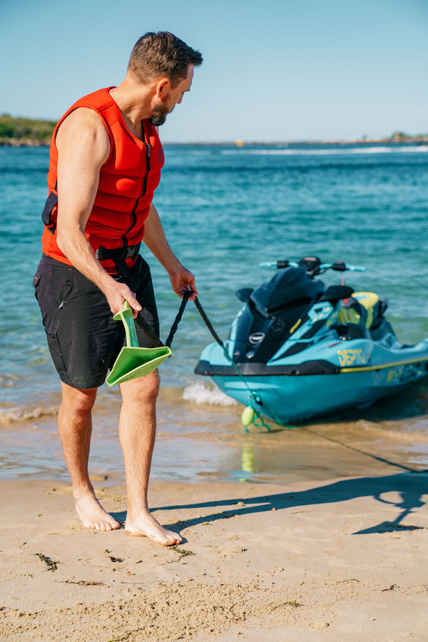 Jetpilot Plough Anchor - Green