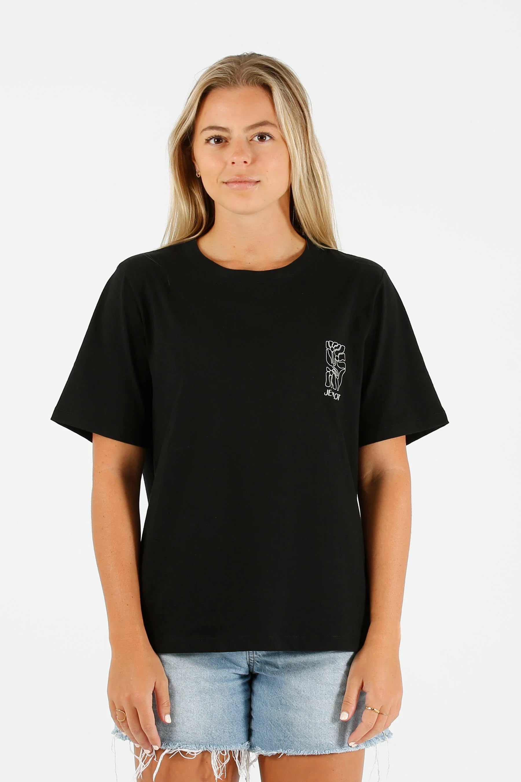Jetpilot Luna Tee - Black Front