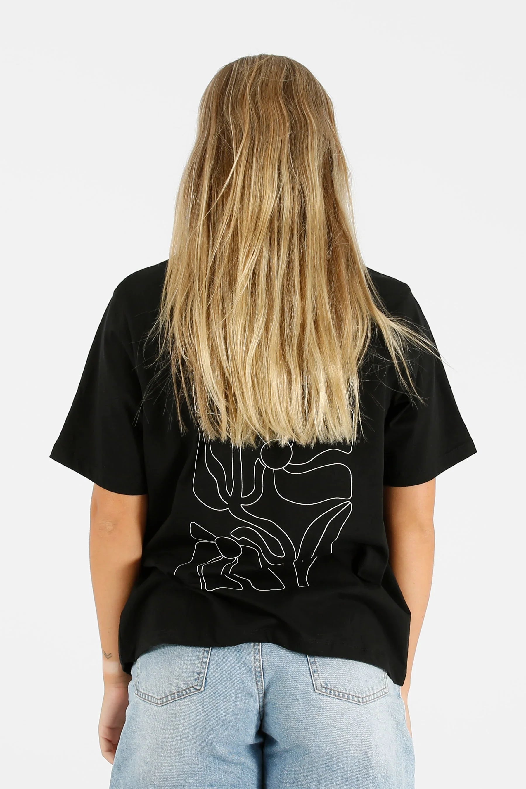Jetpilot Luna Tee - Black 3 Back