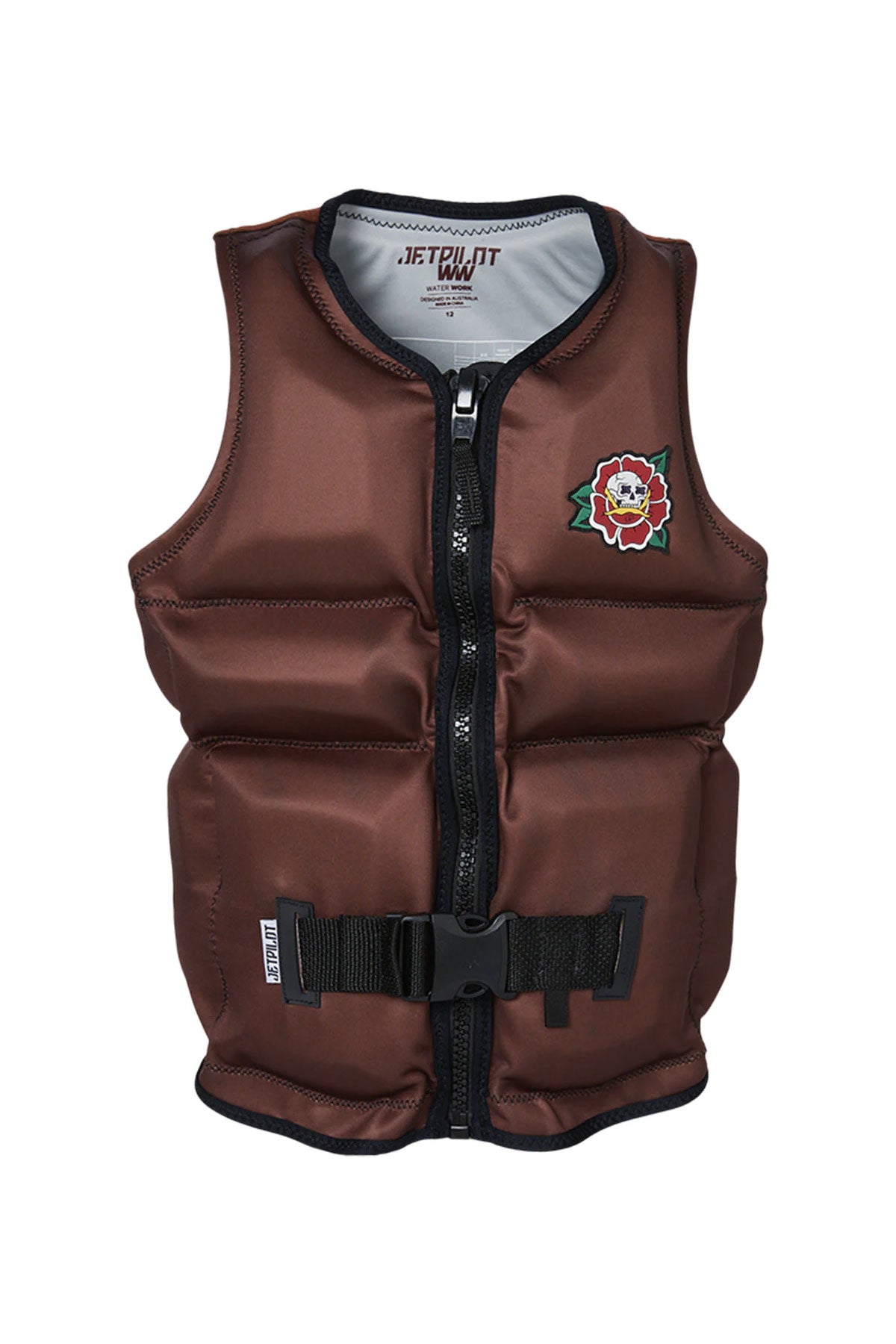 X1 BOYS NEO SUBLIMATED VEST - COFFEE