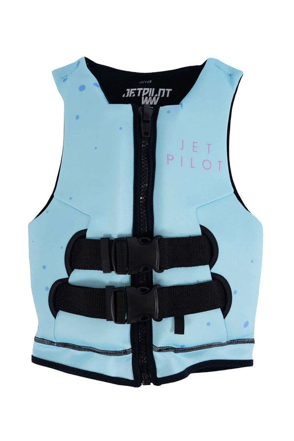 Jetpilot Girls Wings Youth Cause Neo Life Jacket - BLUE