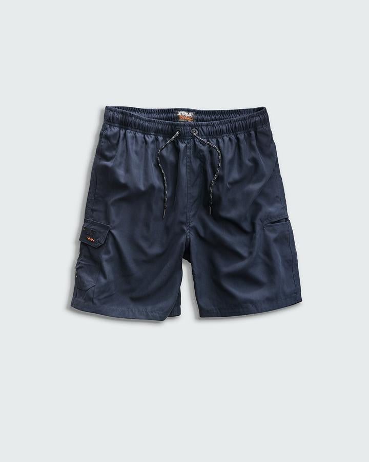 Jet-Lite Elasticated Short - Navy