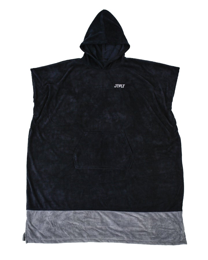 FLIGHT MENS HOODED TOWEL - CHARCOAL