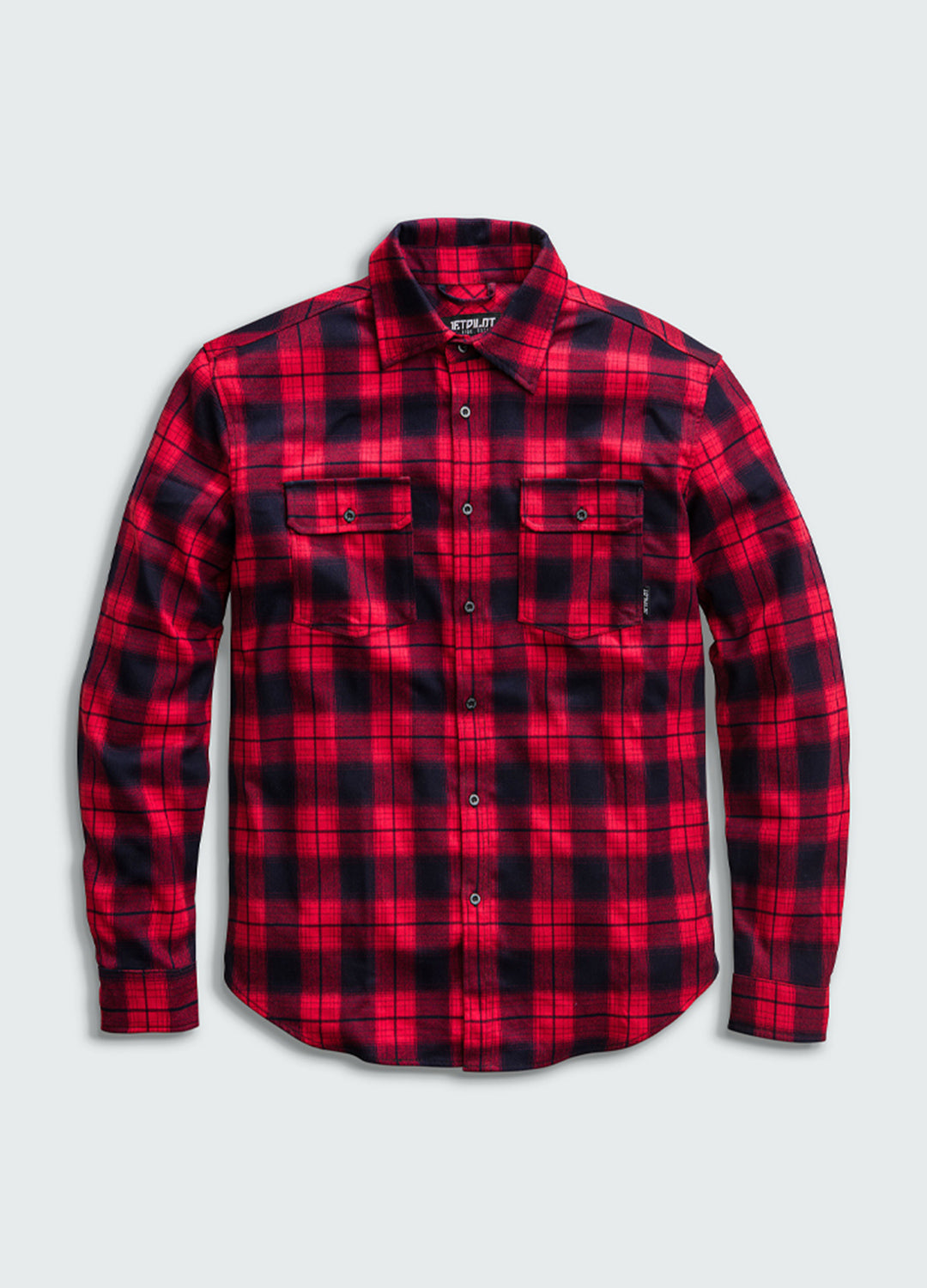 Jetpilot Flannel Shirt Red