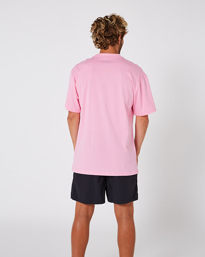 Jetpilot Colour Vision Mens Tee - Pink