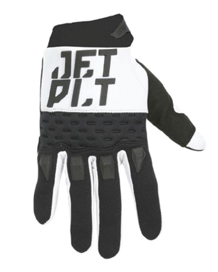 RX RACE GLOVE WHITE/BLACK