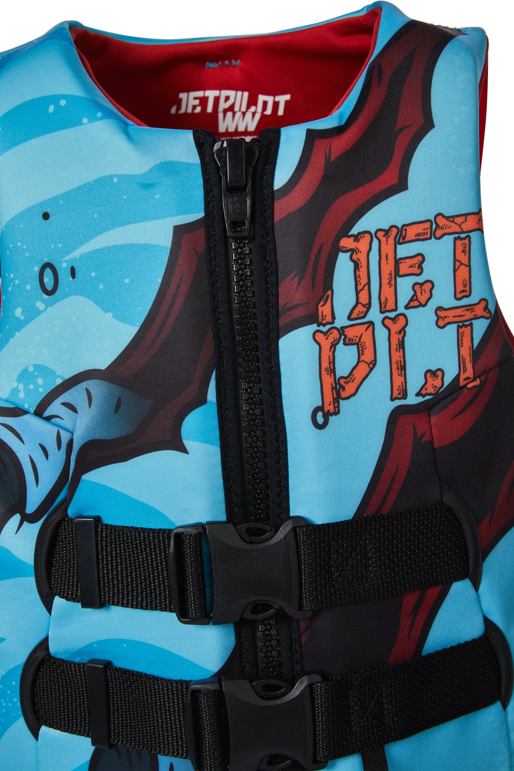 Jetpilot Boys Rex Youth Cause Neo Life Jacket Blue 8