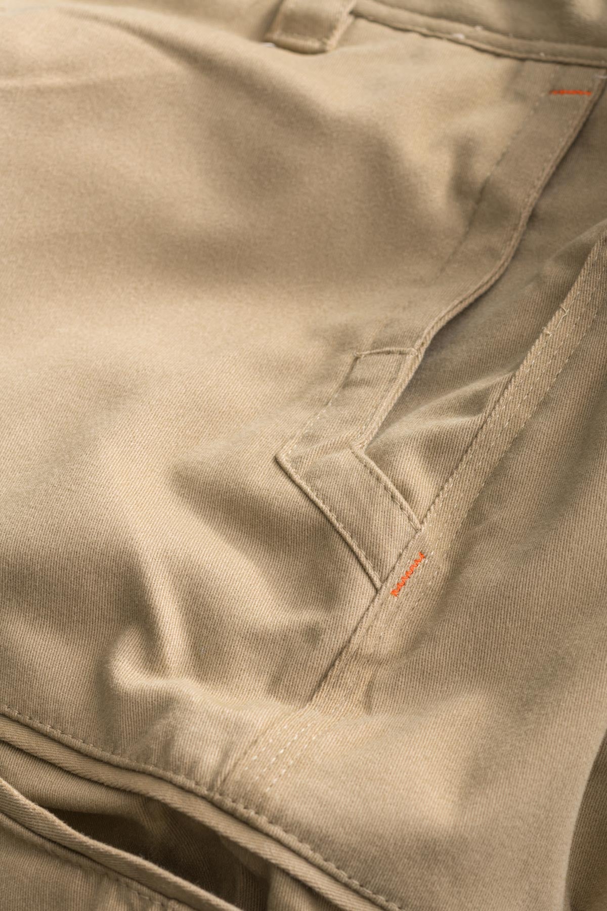 CORRUGATED STRETCH PANT - KHAKI