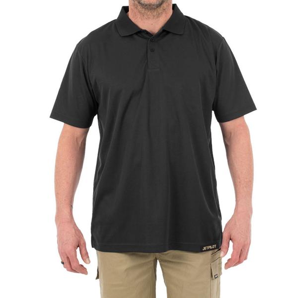 FUELED X2 POLO SHIRT - BLACK