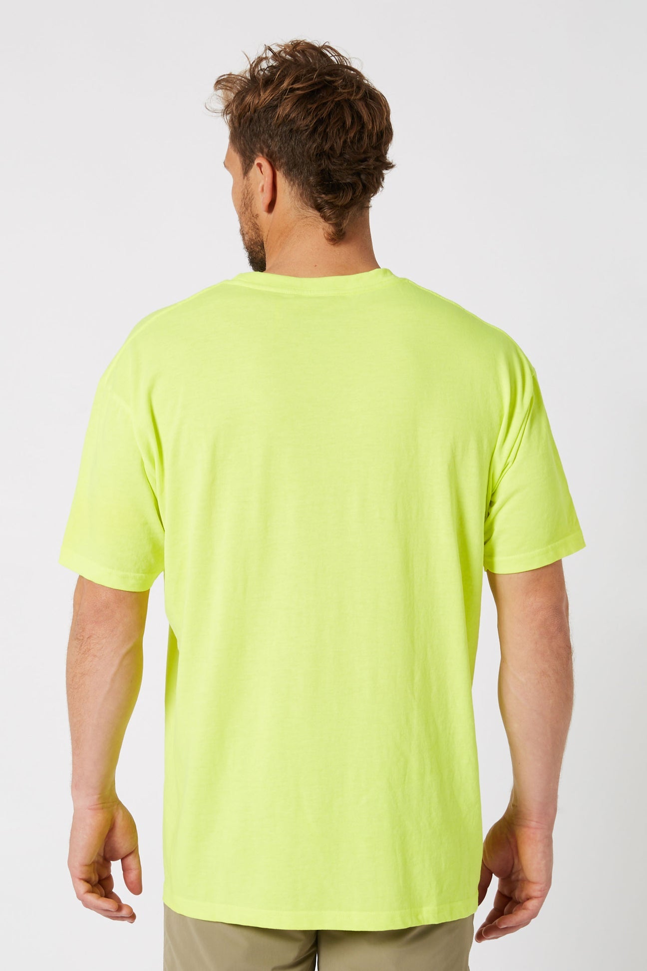 Fueled Low Hit Tee - Hi Vis Yellow