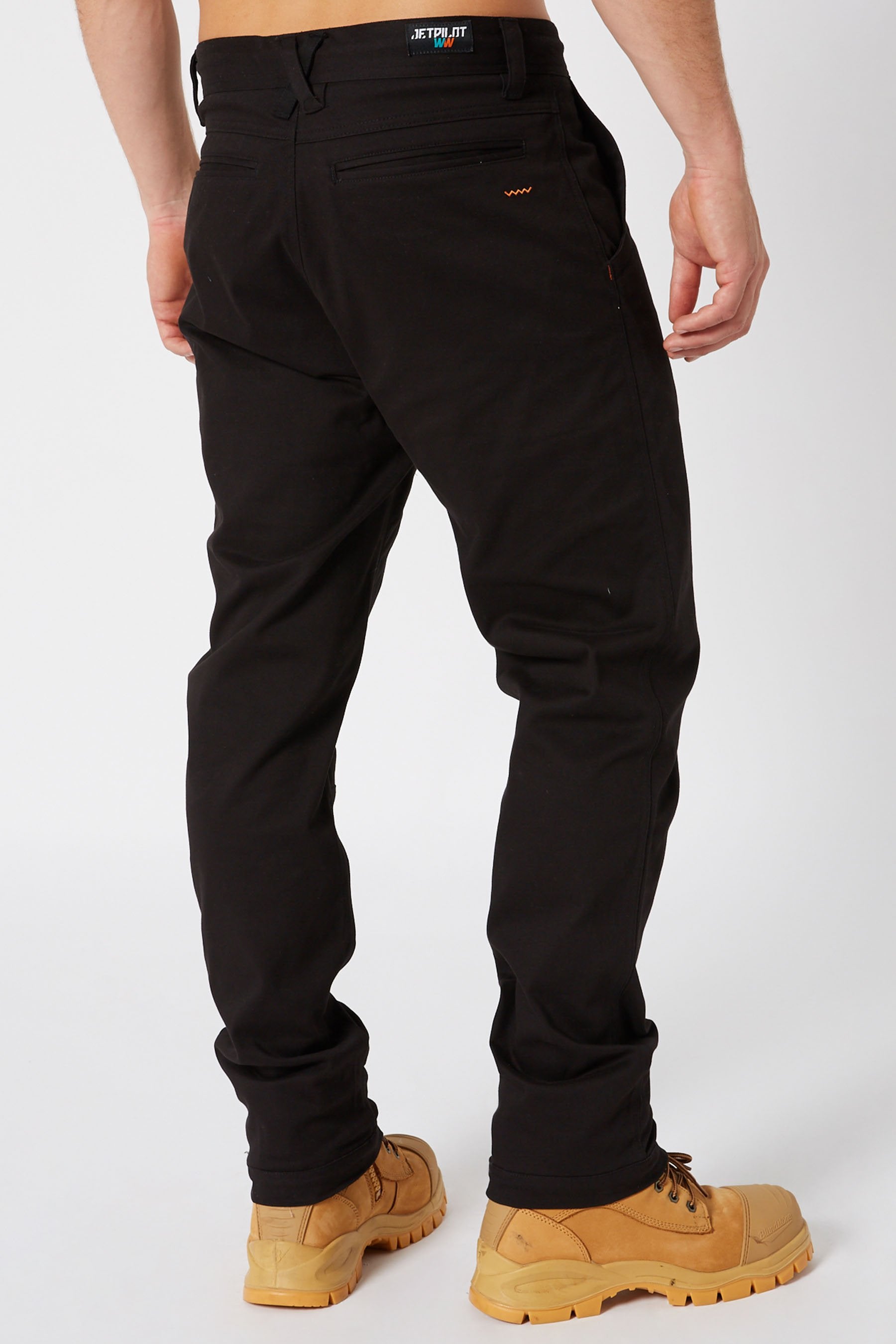 JETPILOT 5 DAY CHINO PANT - BLACK