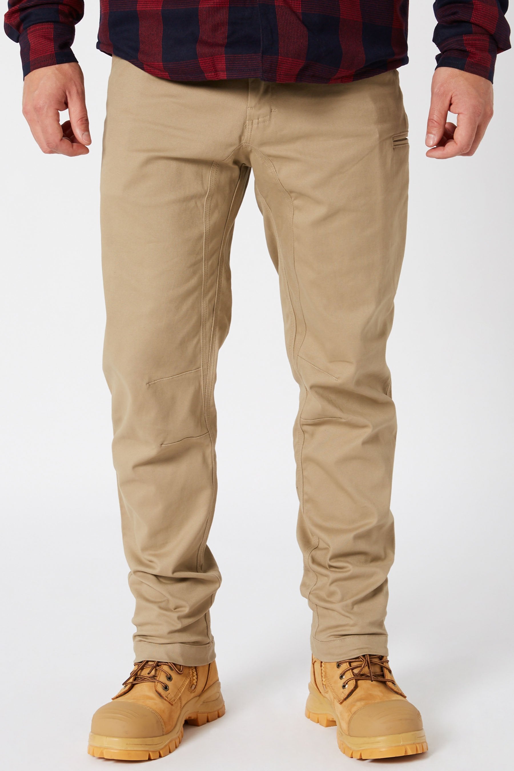 JETPILOT 5 DAY CHINO PANT - KHAKI