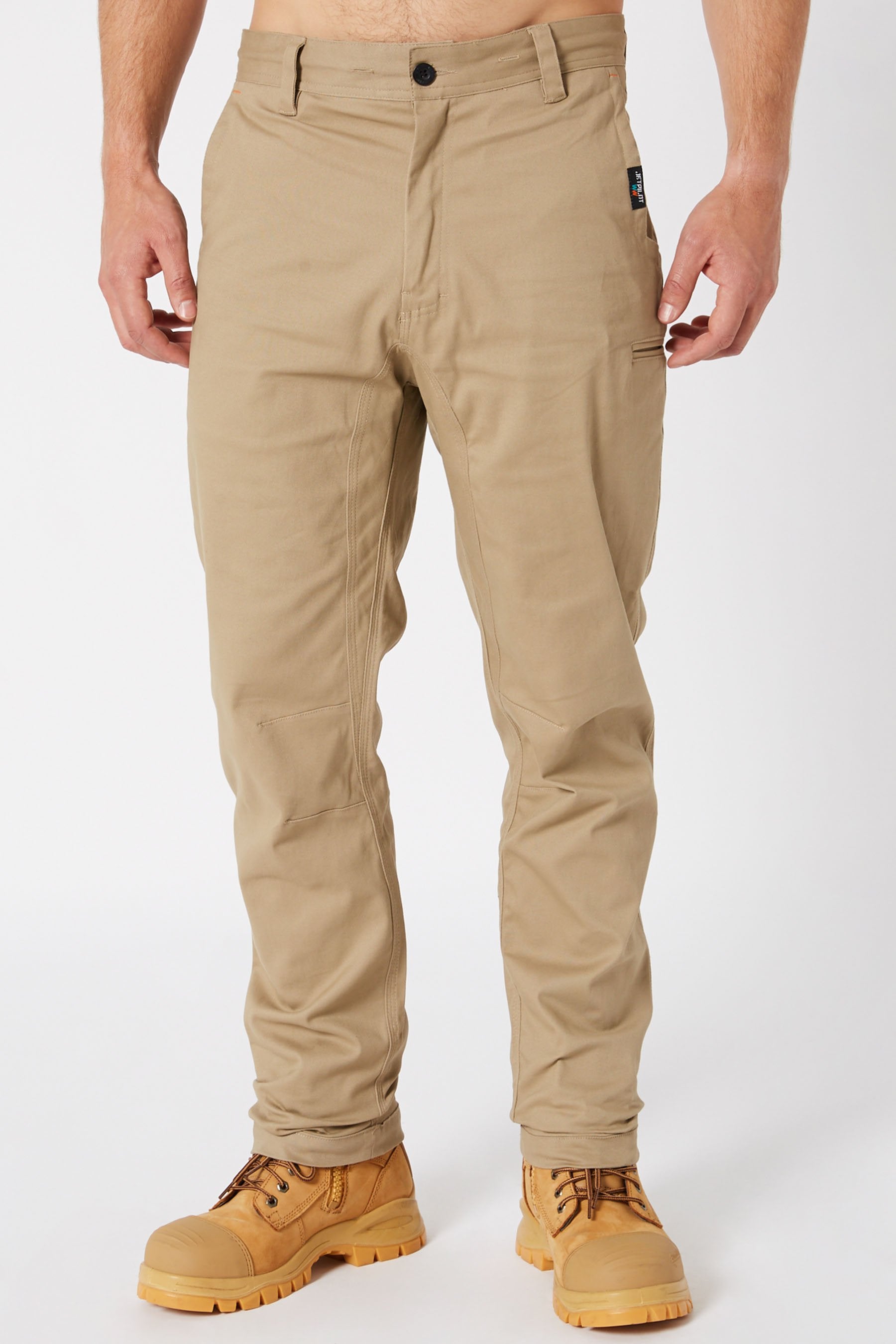 JETPILOT 5 DAY CHINO PANT - KHAKI