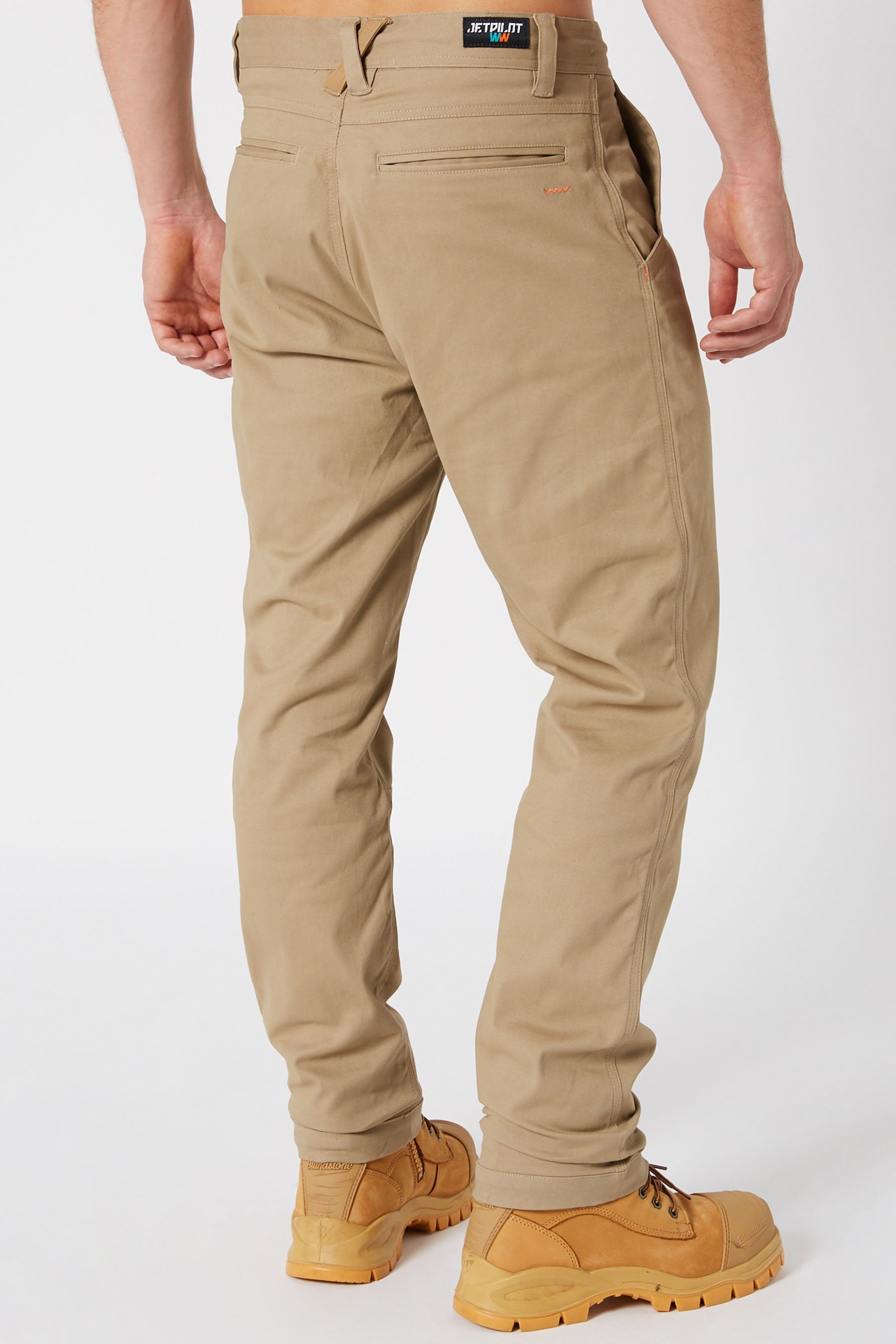 JETPILOT 5 DAY CHINO PANT - KHAKI