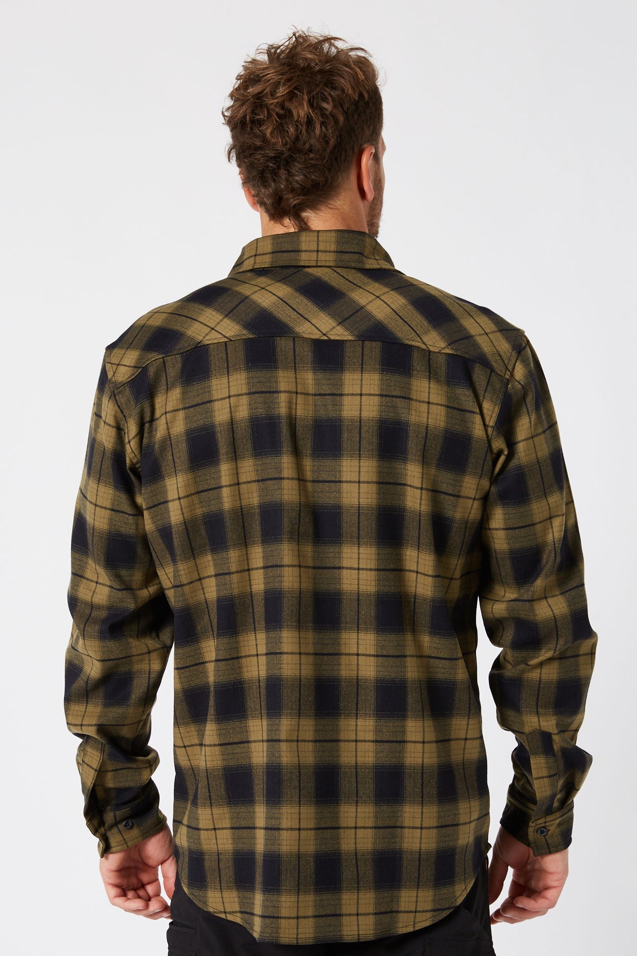 Jetpilot Flannel Shirt Mustard