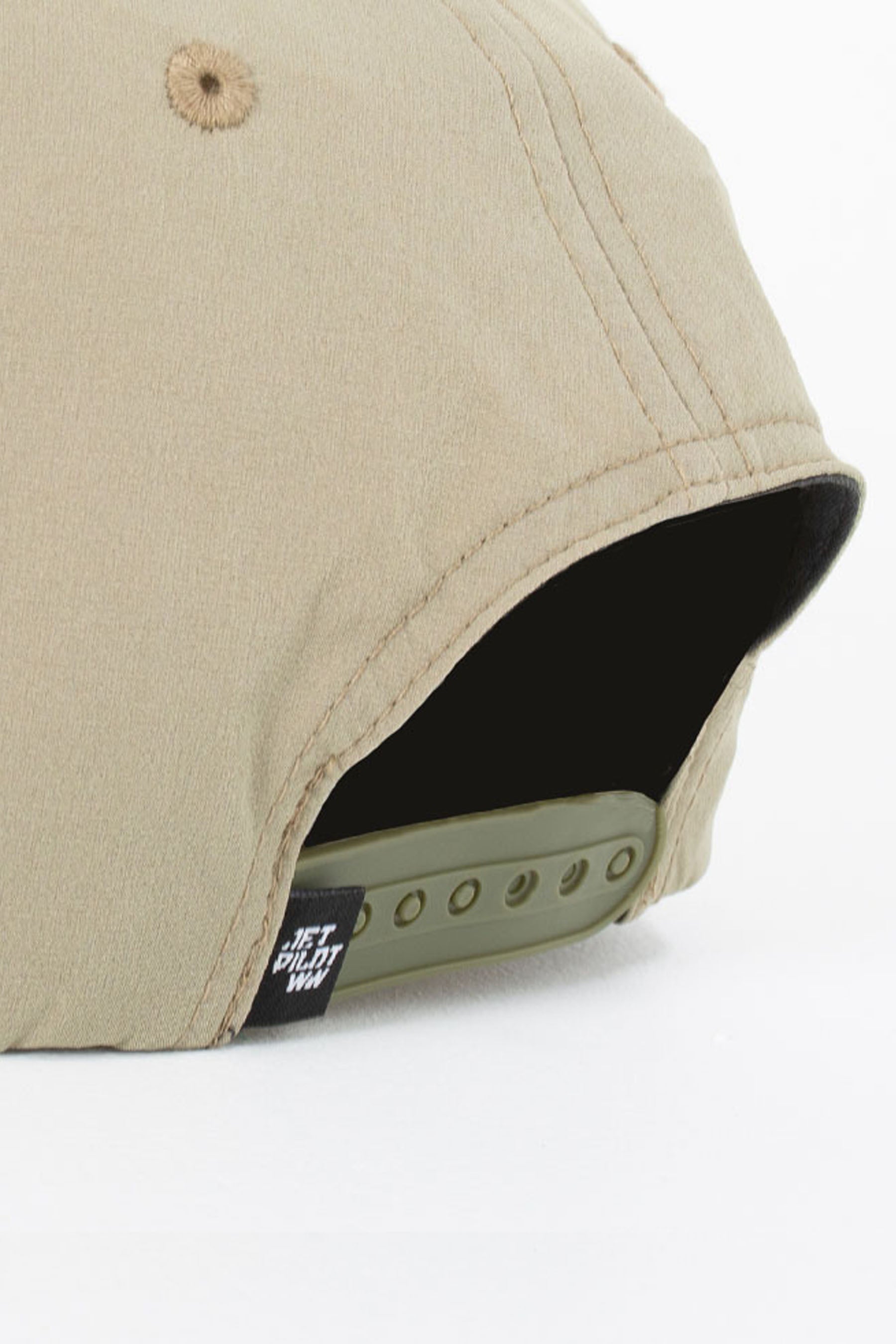 Jetpilot Jetlite Mens Snapback Cap - Khaki