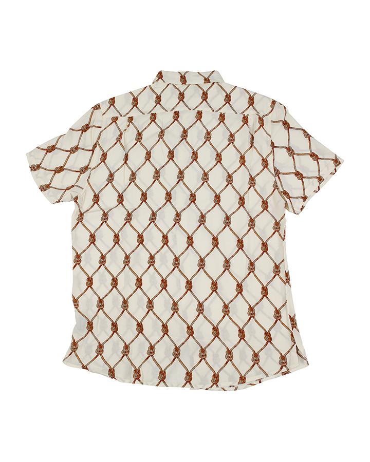 JETPILOT ROPE MENS S/S SHIRT - WHITE