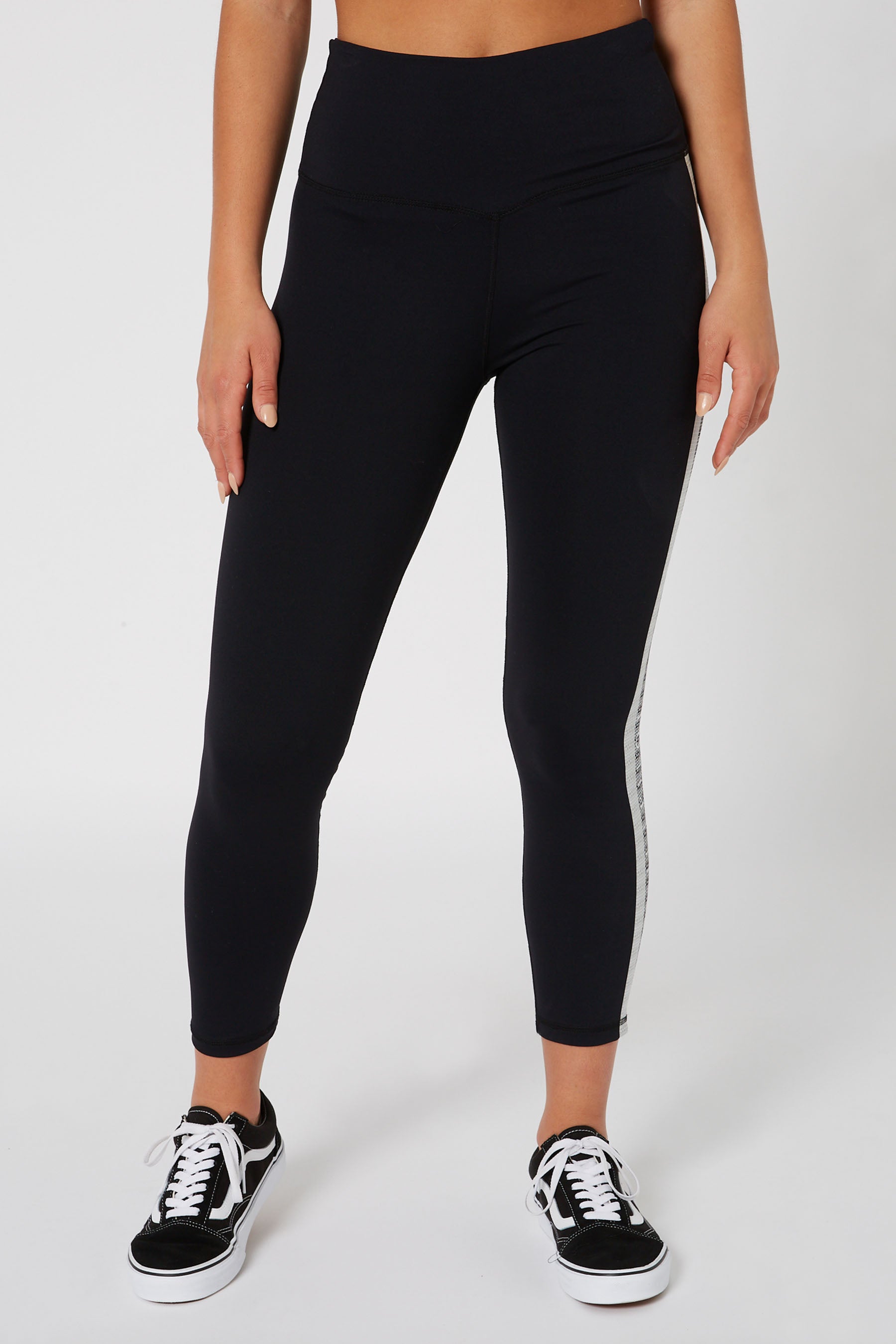 JETPILOT PACER LADIES LEGGINGS BLACK/GREY