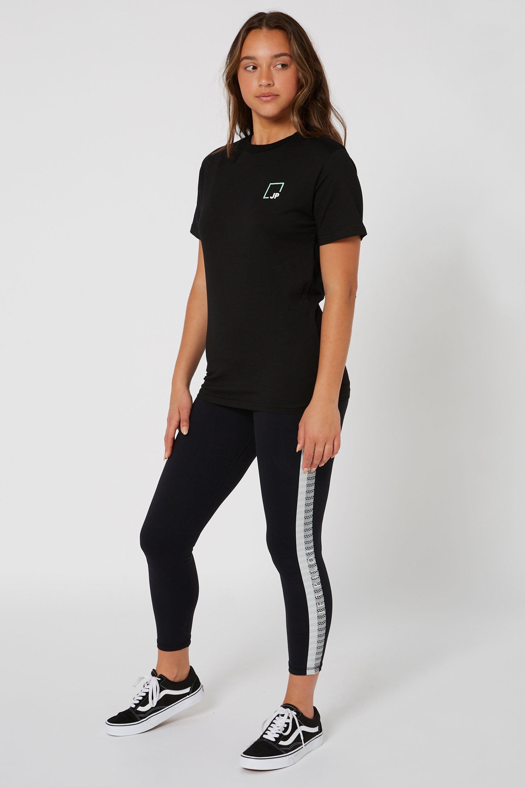 JETPILOT PACER LADIES LEGGINGS BLACK/GREY