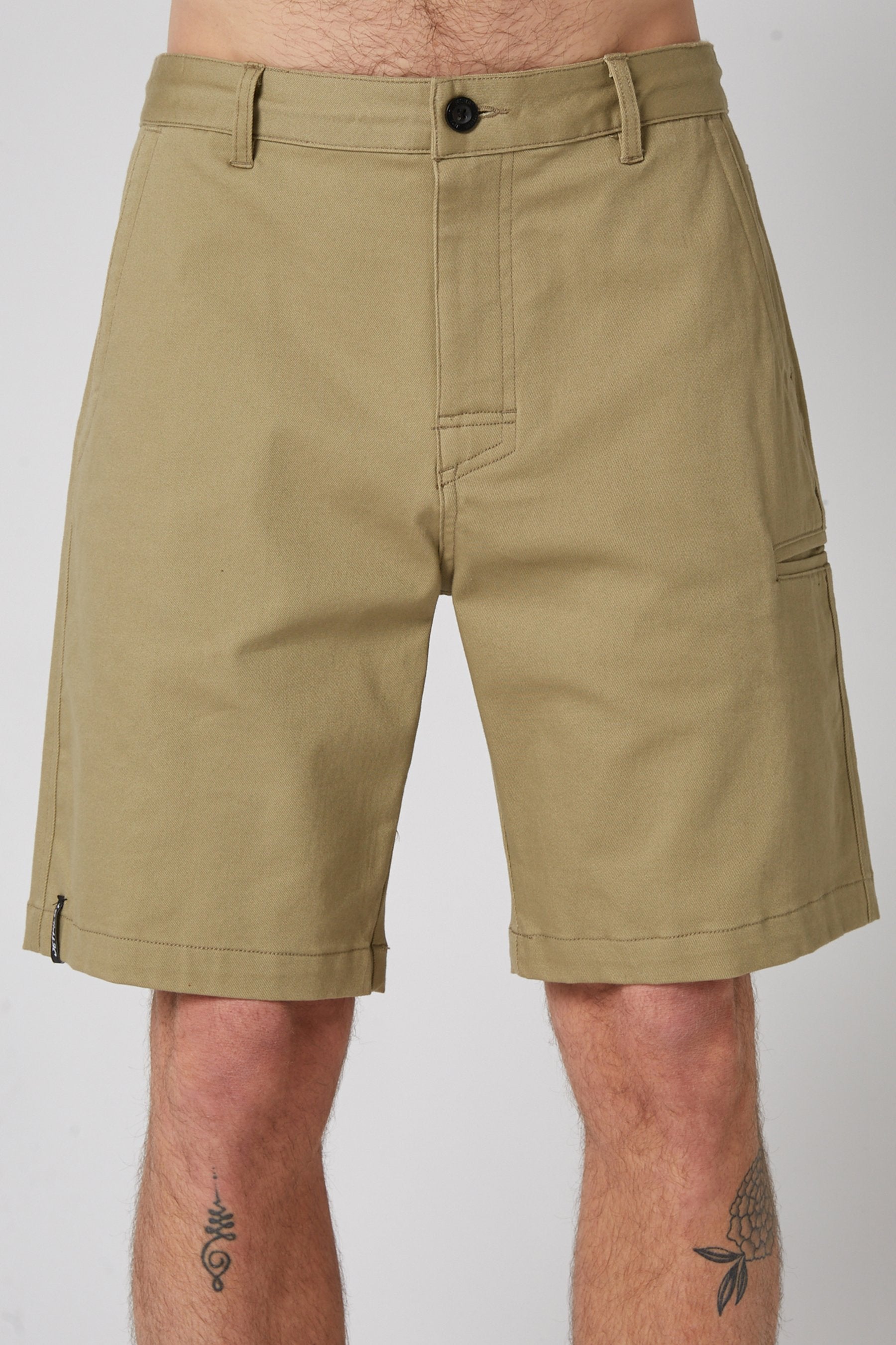 JETPILOT 5 DAY CHINO SHORT - KHAKI